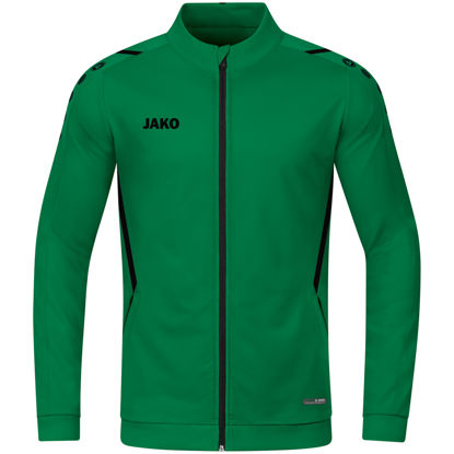 Afbeeldingen van Polyestervest Challenge sportgroen/zwart